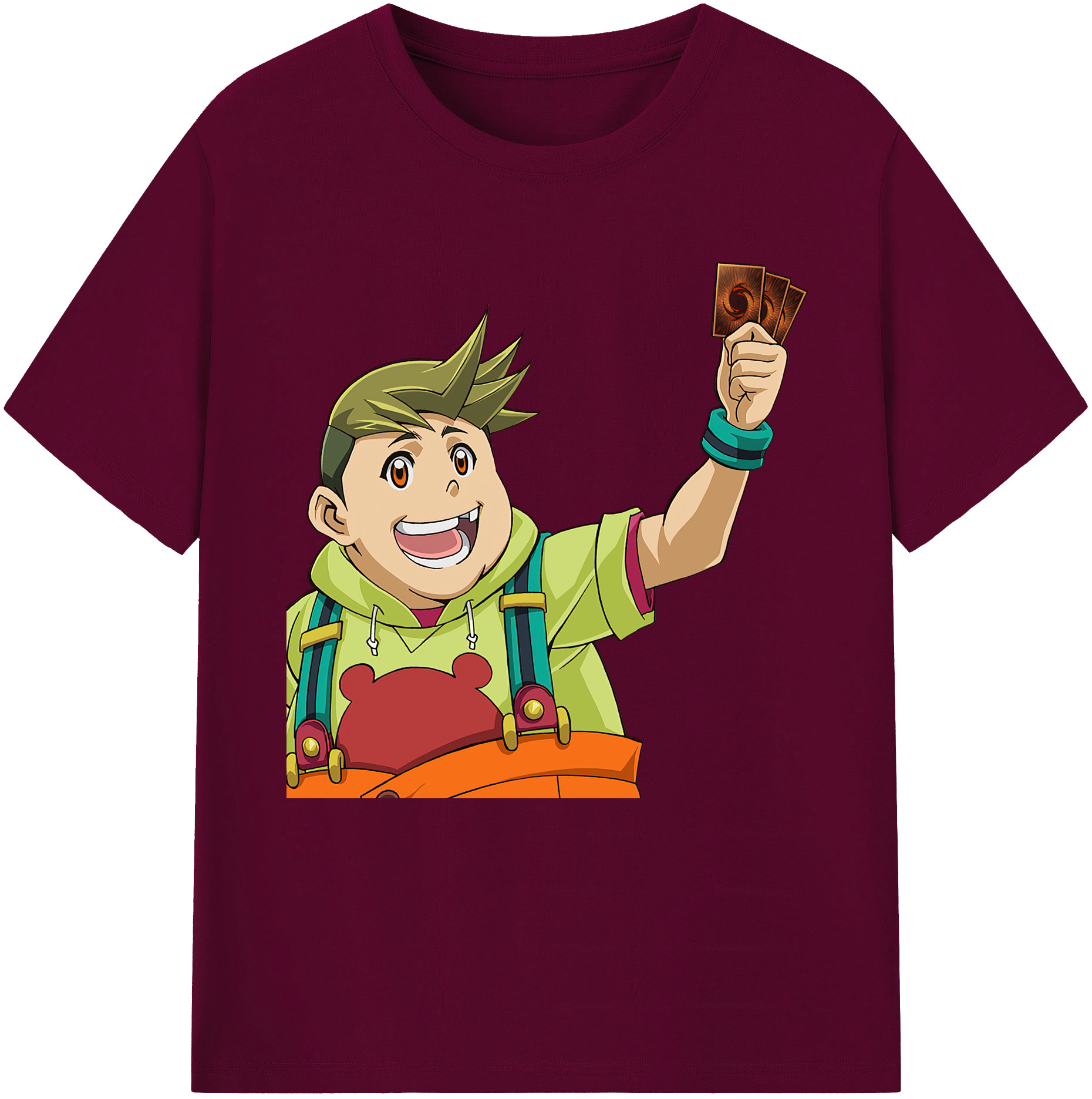 （画像用） 遊☆戯☆王 Yu-Gi-Oh! レディースカジュアルプリントTシャツ（綿100％）